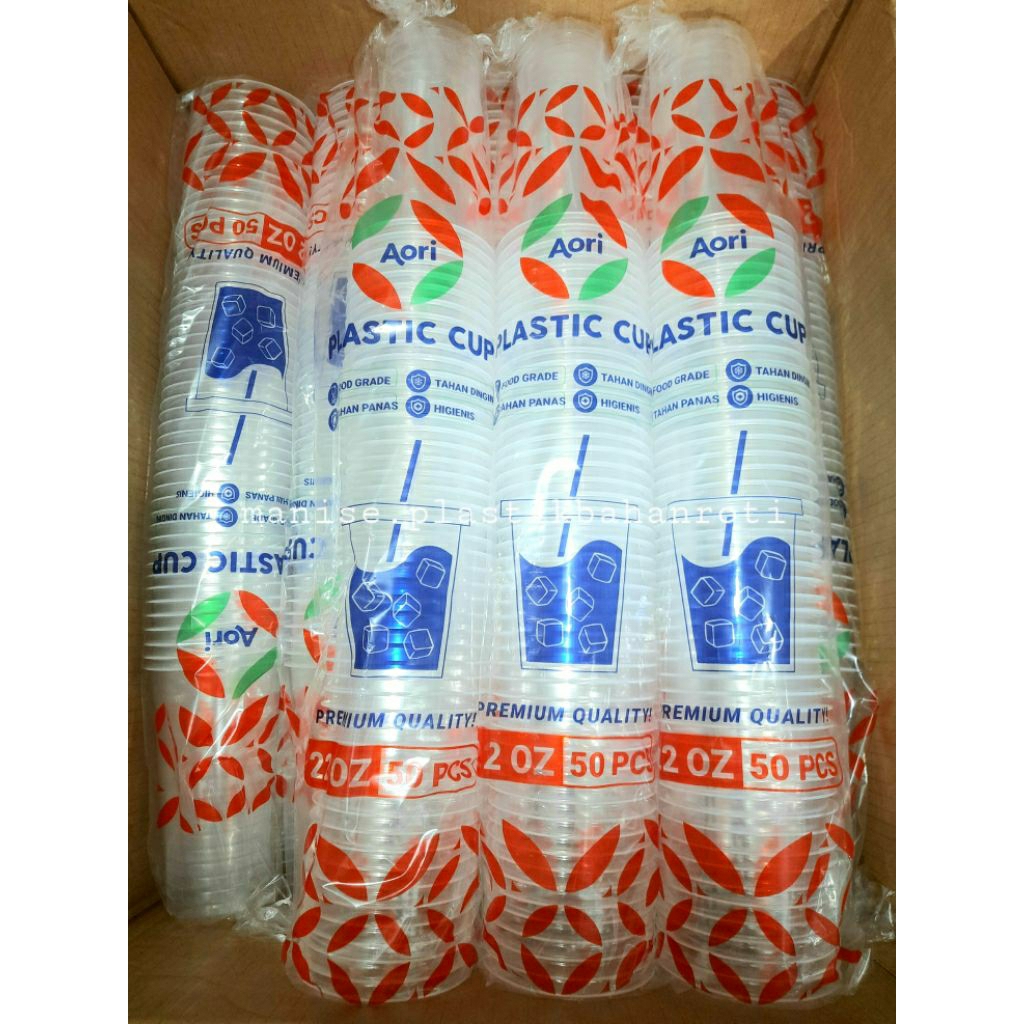 TERMURAH Cup 22oz Merk RJM Per Slop Isi 50