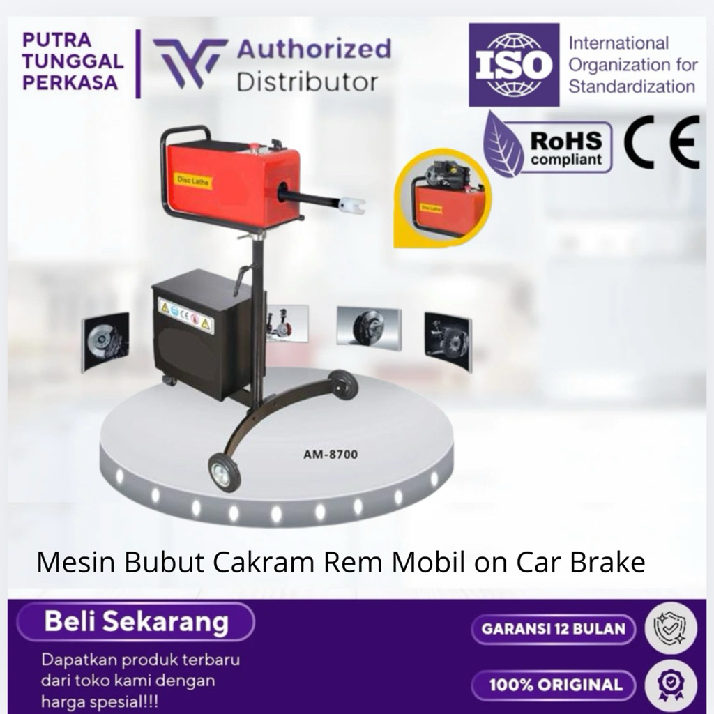 Mesin Bubut Cakram Rem Mobil on Car Brake