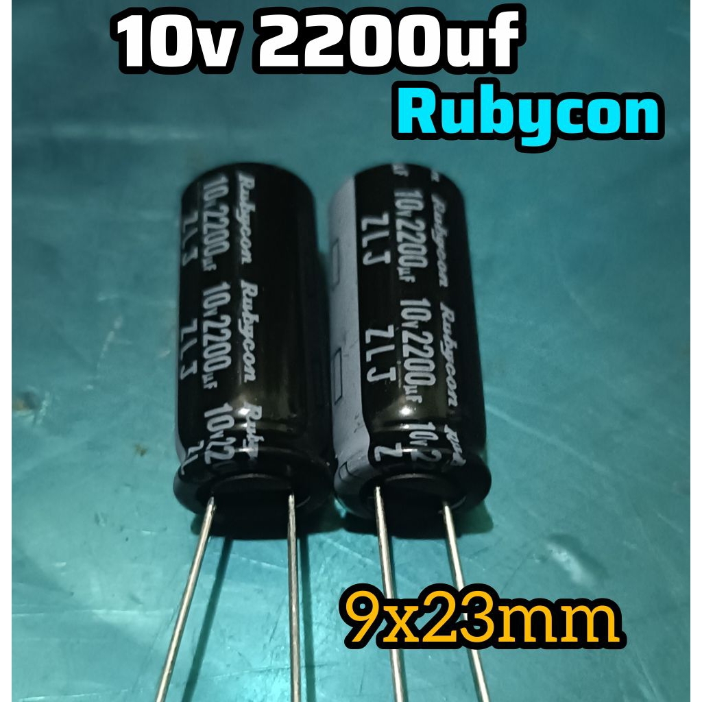 ELCO 10V 2200UF MEREK RUBYCON
