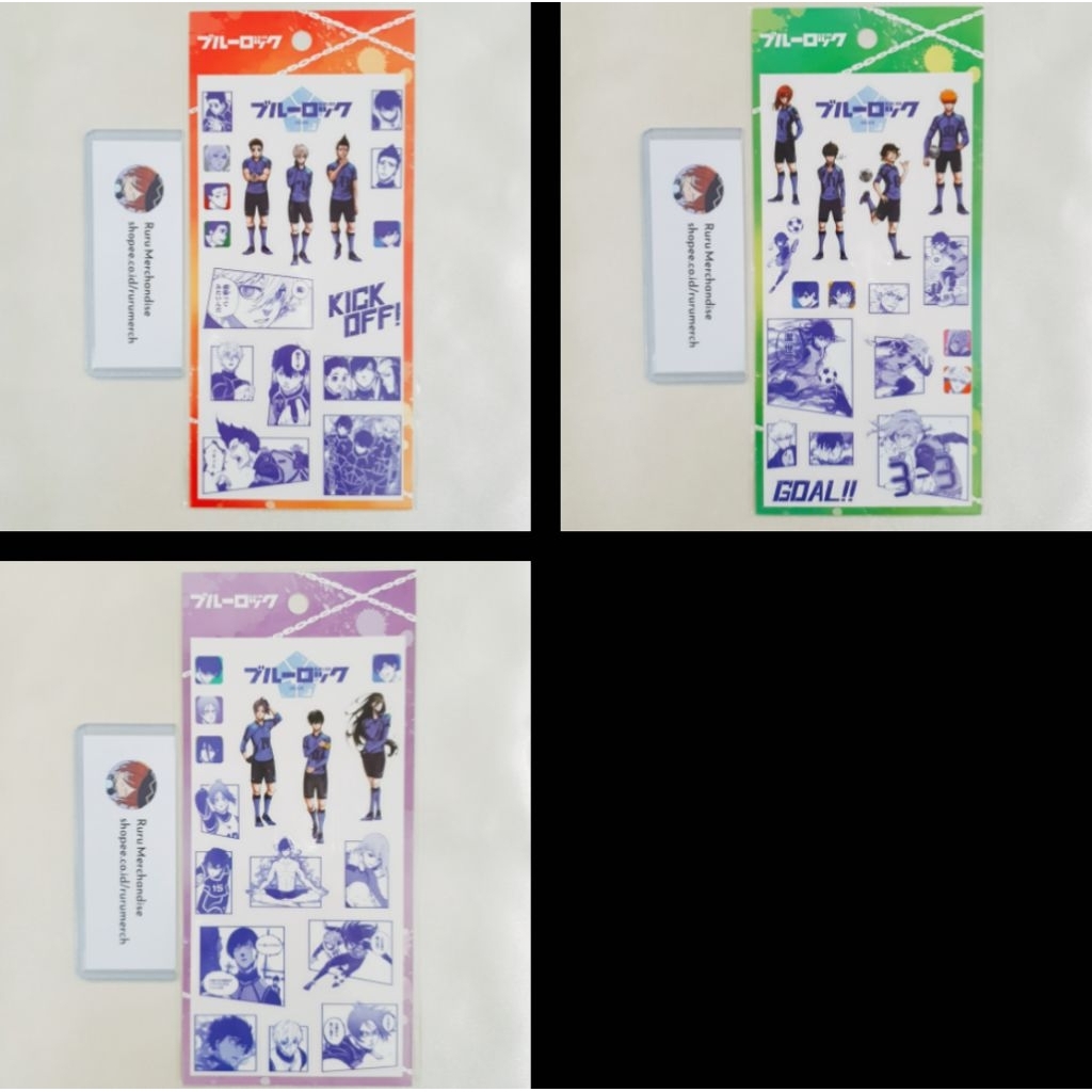 Blue Lock Long Sticker