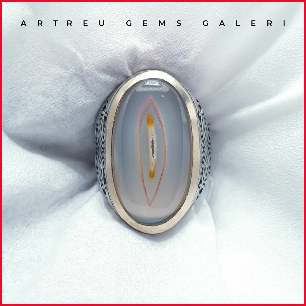 Batu Combong Tundung Bawok ( HQ ) | COD Bisa | Cincin Batu Akik Ring 5 - 10