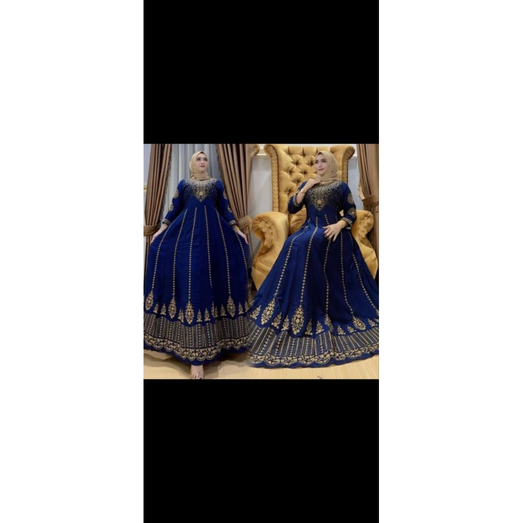 gamis hindi kw rasa ori fri hijab