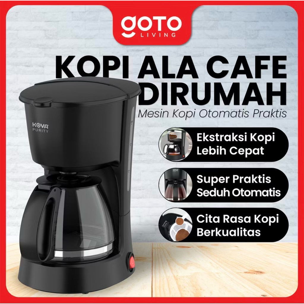 Coffee Maker Kova Alat Seduh Kopi Murah Original