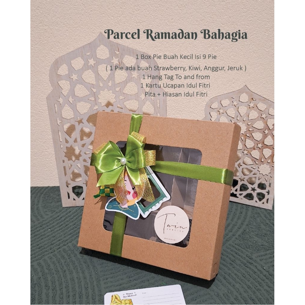 Parsel Ramadhan Bahagia - Pie buah besar isi 9 pie