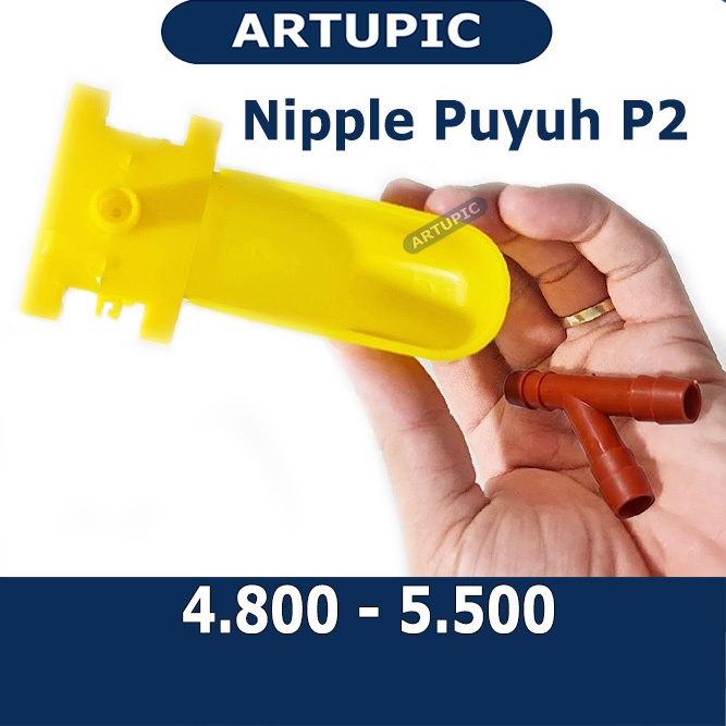 Nipple Nipel Nepel Puyuh P2 ARTUPIC Tempat Minum Niple Nippel Burung Puyuh Quail