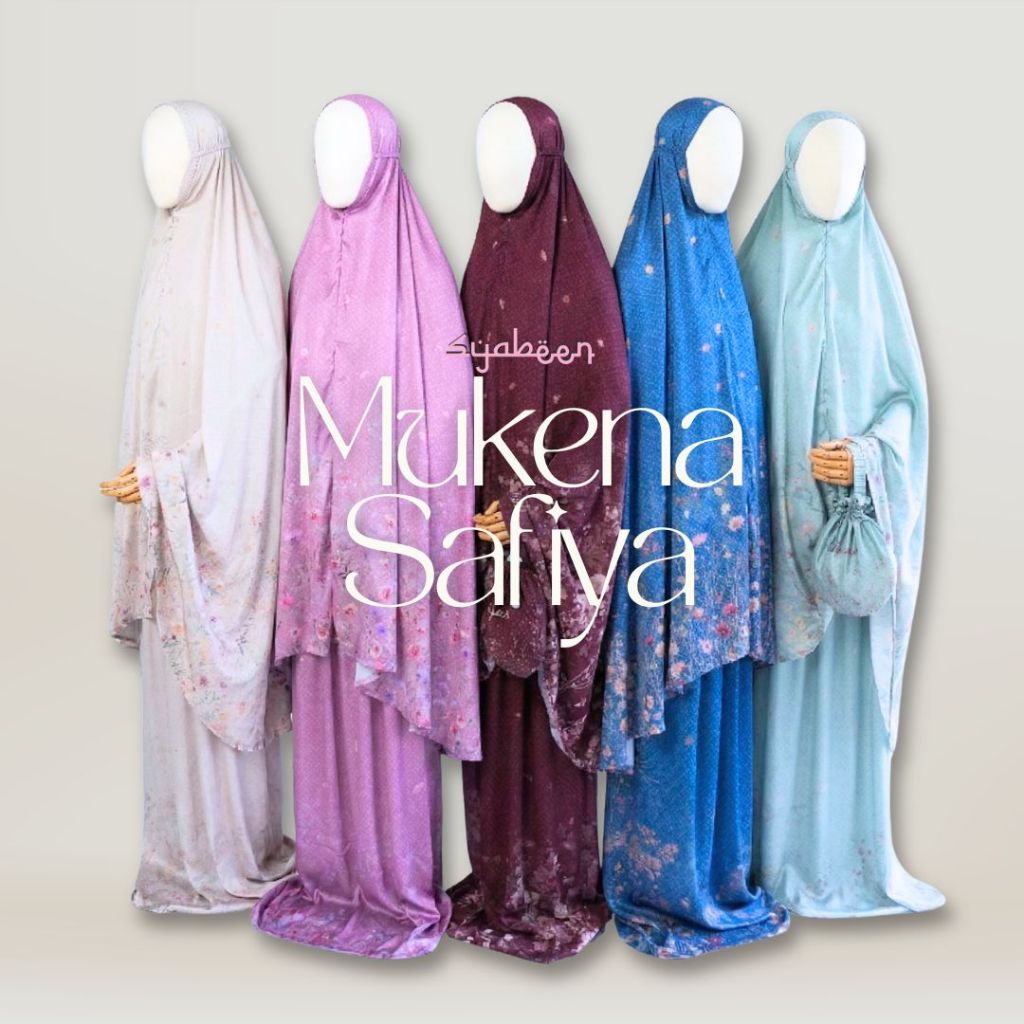Syabeen - Mukena Set Sajadah Safiya Premium