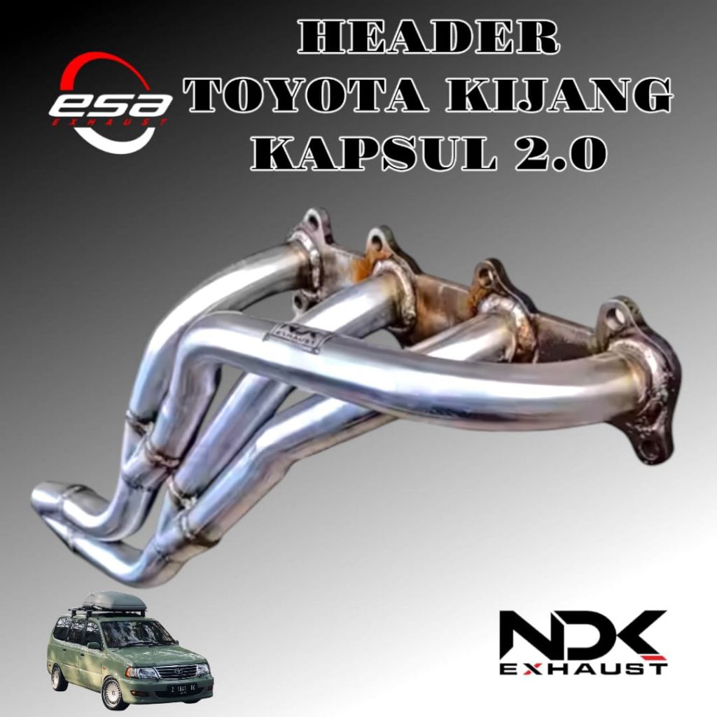 HEADER MOBIL KIJANG KAPSUL NDK EXHAUST KNALPOT RACING MOBIL HEADER RACING MOBIL MANIFOLD MOBIL RACIN
