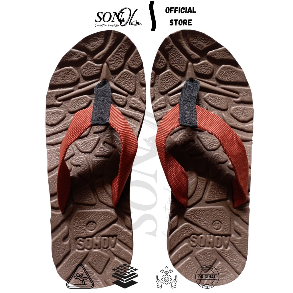 SONOV | Sandal jepit gunung pria outdoor original casual