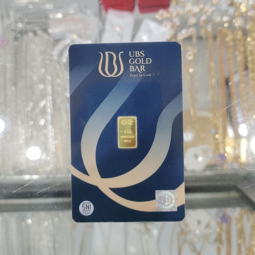 Emas Batangan UBS 1 Gram Murni 24K LM