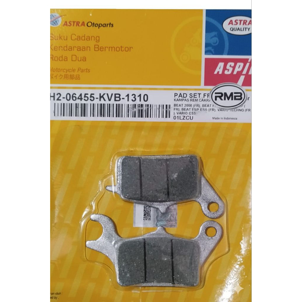 KAMPAS REM DEPAN / DISPED BEAT, BEAT FI, BEAT ESP, VARIO, VARIO CBS, SCOOPY ASPIRA ORIGINAL