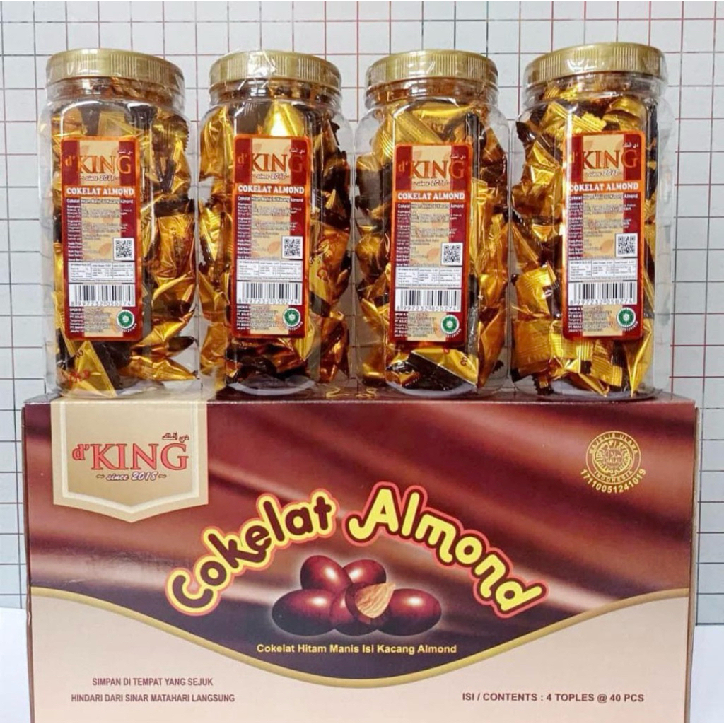 king coklat almond