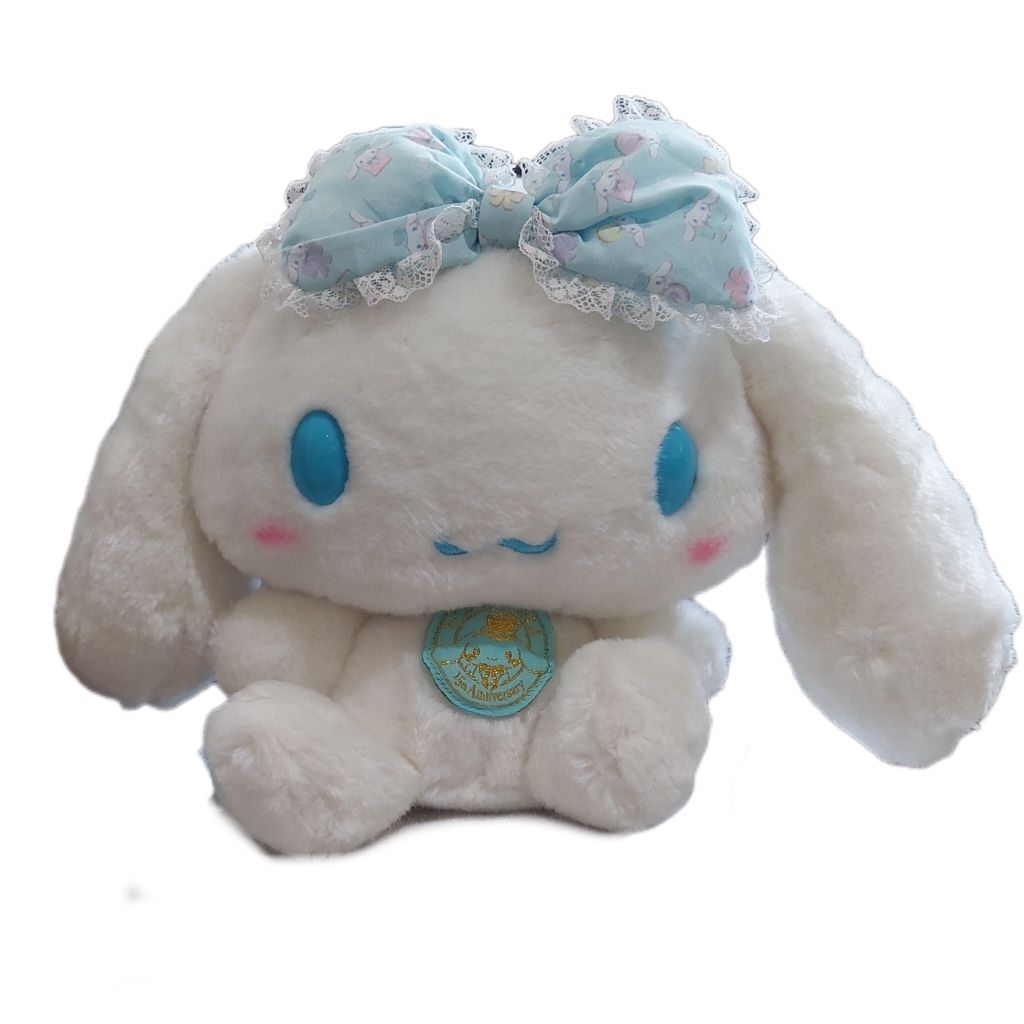 Boneka Cinnamoroll 15th Anniversary Plush Sanrio