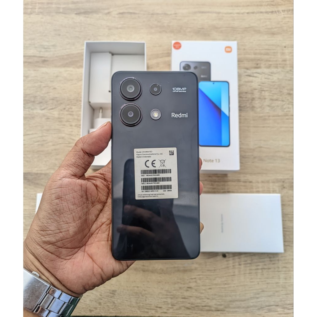 Redmi Note 13 8/256gb Bekas Lengkap Original