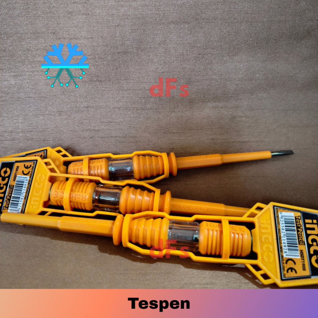 Ingco Tespen Listrik Besar HSDT1908 Testpen HSDT 1908 Test Pen