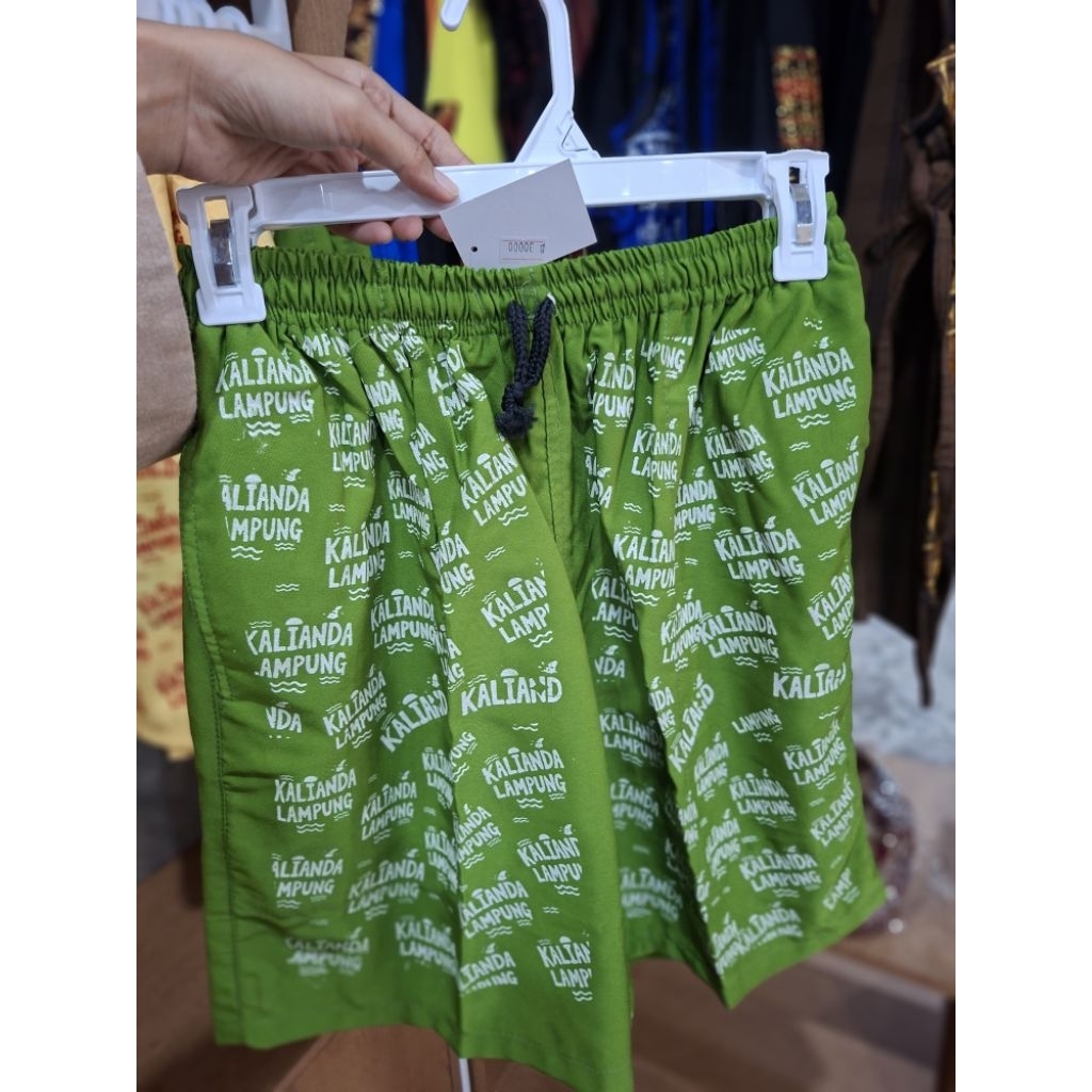 Celana Pendek Murah Harian Oleh-oleh Lampung Kalianda