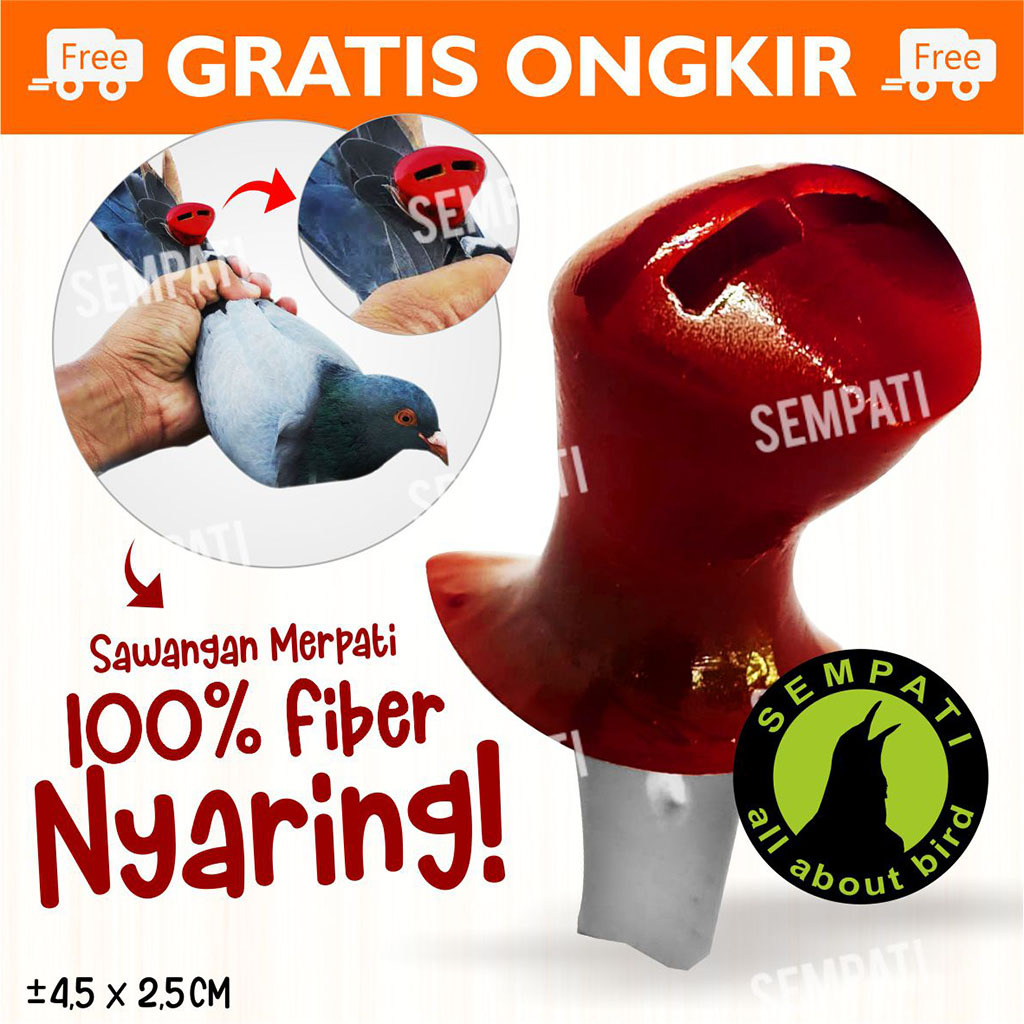 SEMPATI SAWANGAN ULI ULI BURUNG MERPATI HANTONG DARA PELUIT SULINGAN MODEL ULI FIBER SINGLE NYARING 