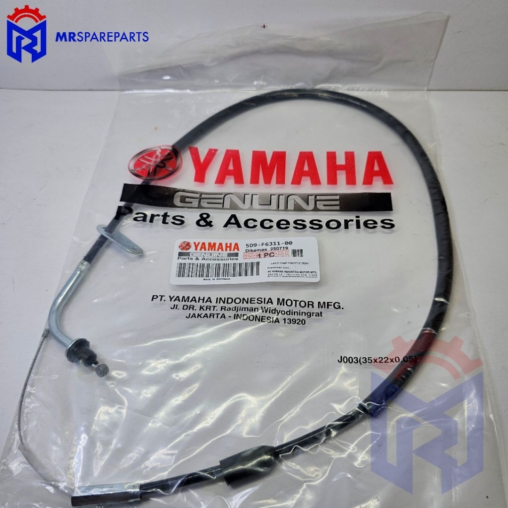 Kabel Gas Tali Gas Motor Vega ZR Jupiter Z New Robot Jupiter Z1 5D9