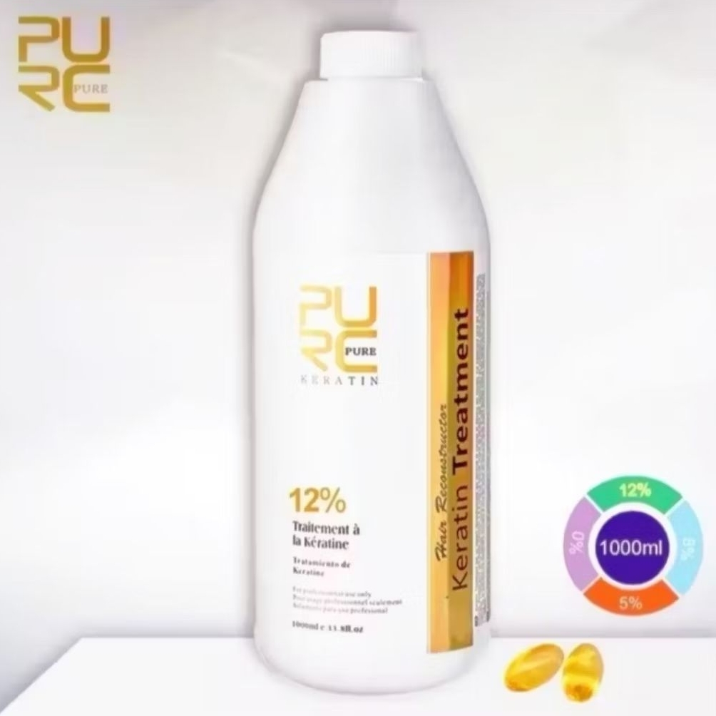 PURC BRAZILIAN KERATIN HAIR TREATMENT 12% 1000ML
