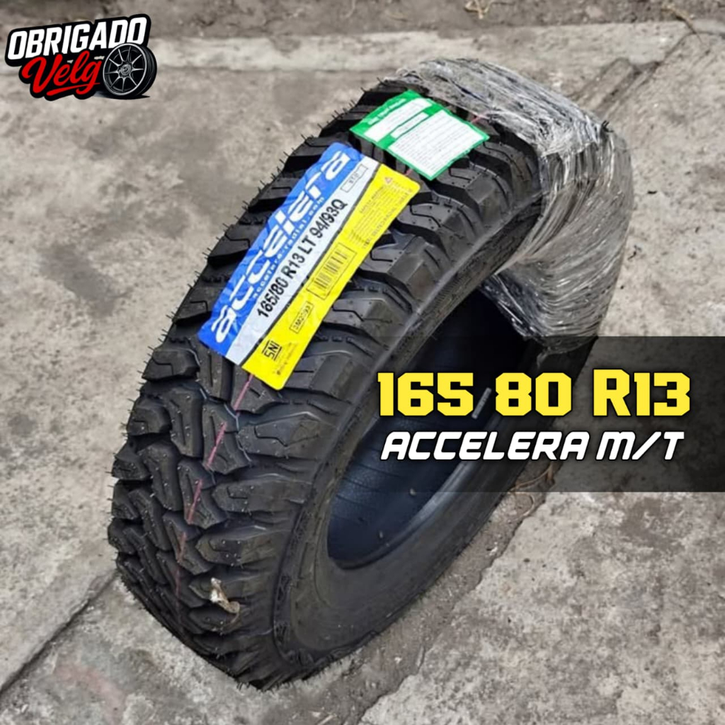 Ban mobil Lumpur R13 Accelera M/t 165 80 R13 MT