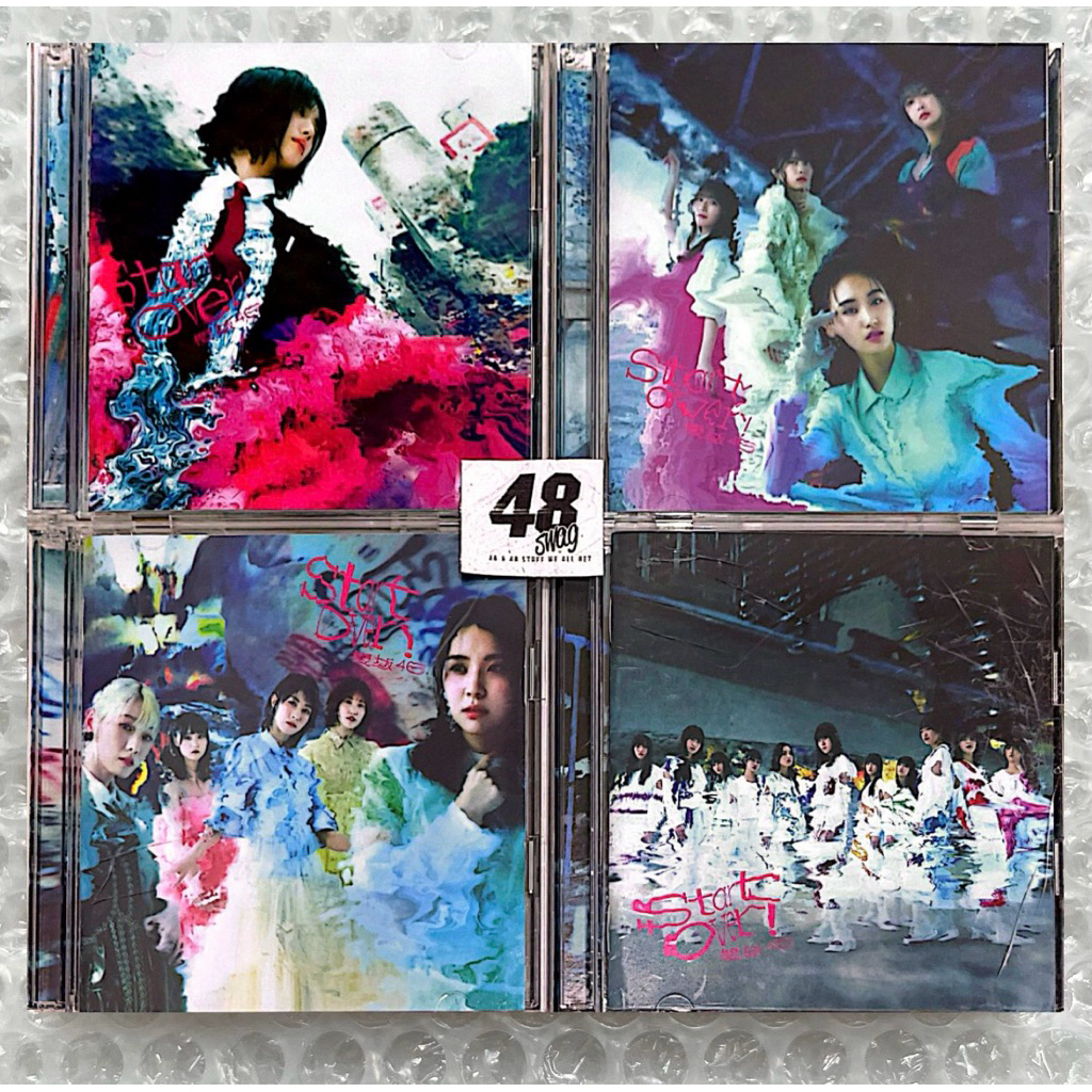 [DAMAGE/BUNDLE 4 SET] Sakurazaka46 6th Single - Start Over! Type A, B, C, & D