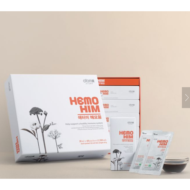 Atomy HemoHIM (20ml x 60sachet = 1.200ml) - KOREA ATOMIC ENERGY RESEARCH INSTITUTE (KAERI)