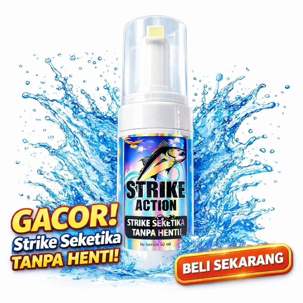 Strike Action Fish Essen paling Gacor isi 50ml Gacor dorr
