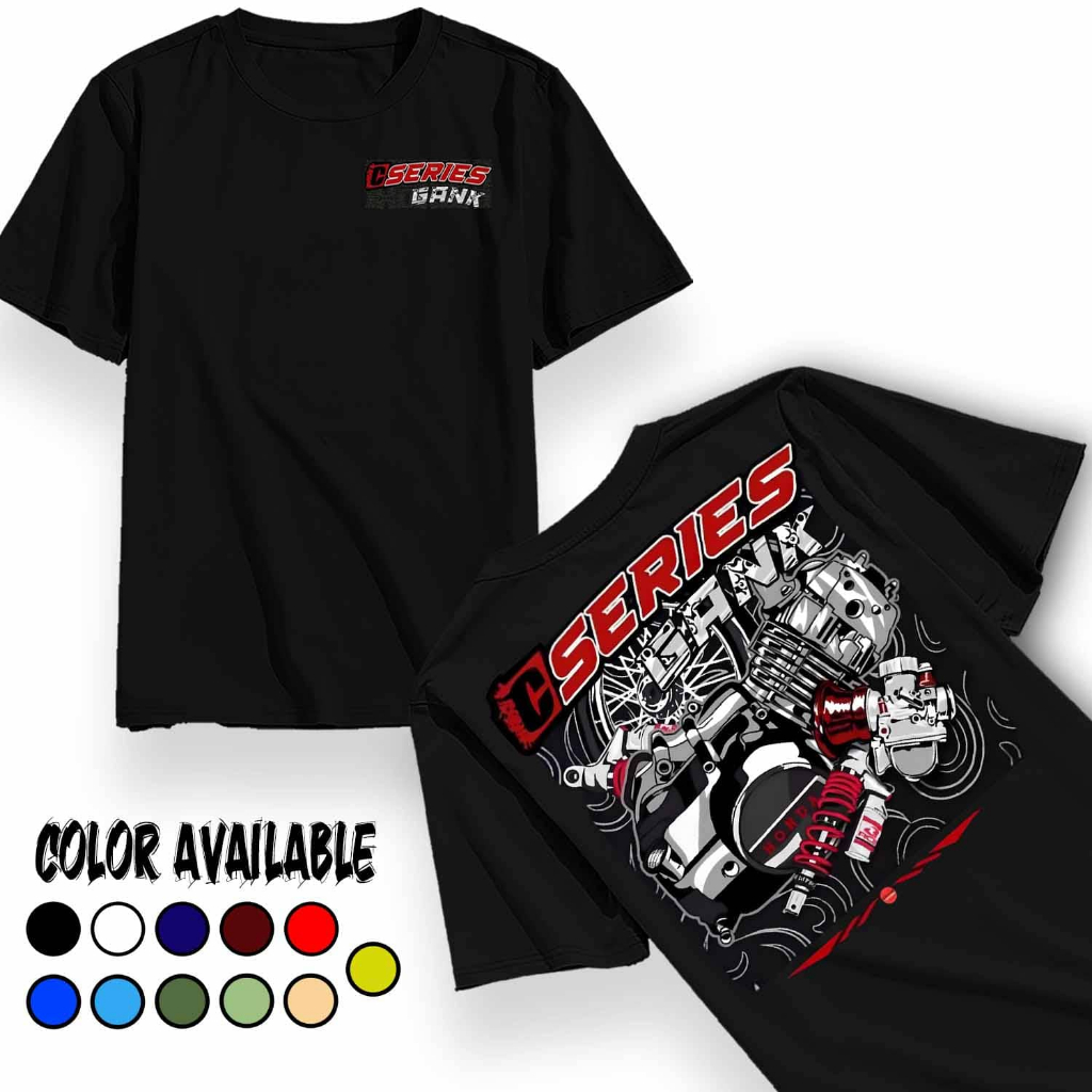 Kaos C Series Gank V3 / Baju T-Shirt Distro C Series Gank / Pakaian Pria Wanita