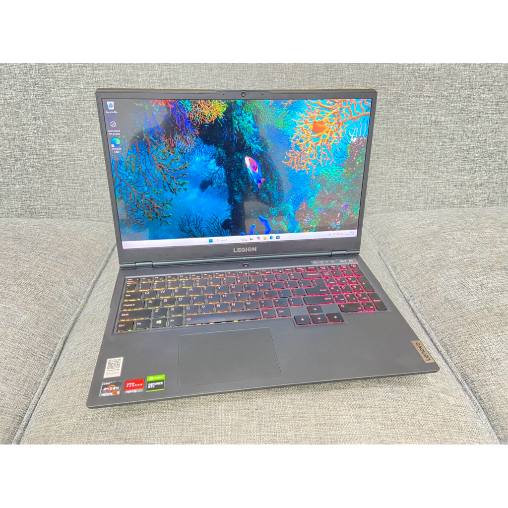 LENOVO LEGION AMD RYZEN 5-4600H RAM 16-512 GB GTX 1650Ti LIKENEW
