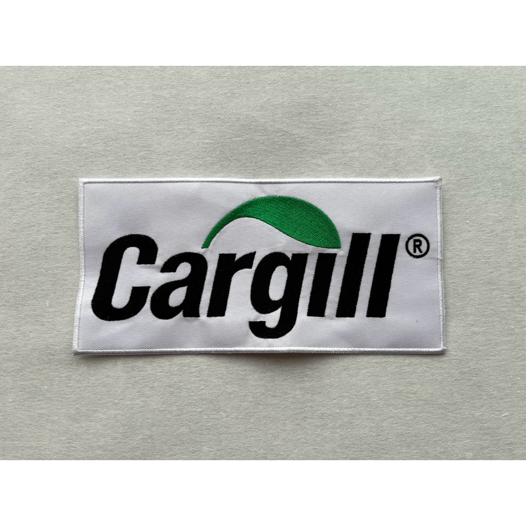 Bordir Badge Logo Cargill Besar