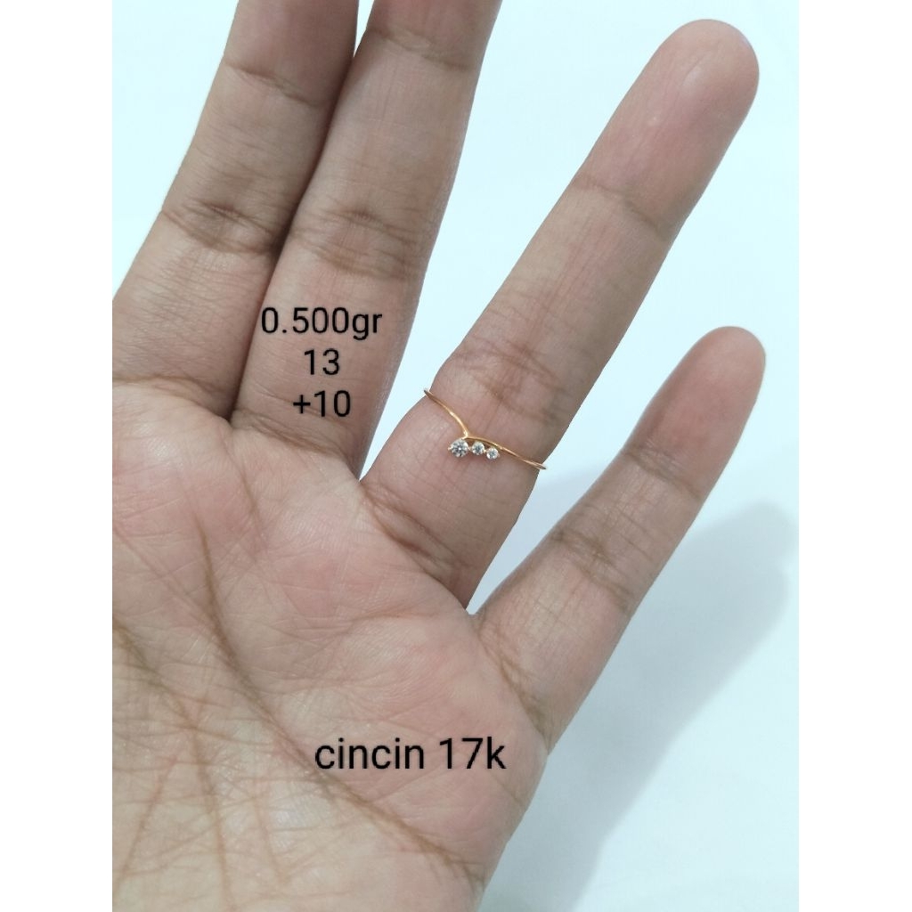 cincin emas 17 karat