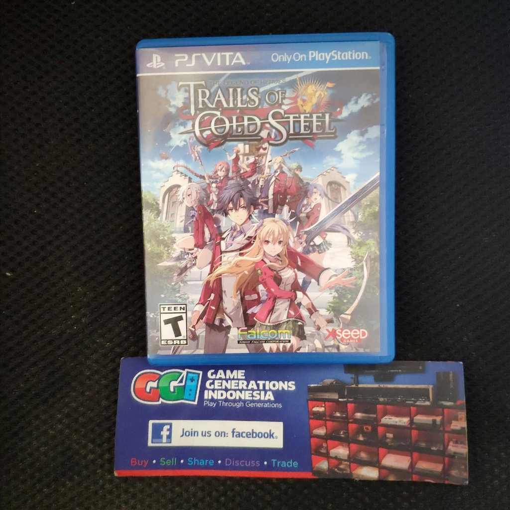 Trails of The Cold Steel PlayStation PS VITA Original Game