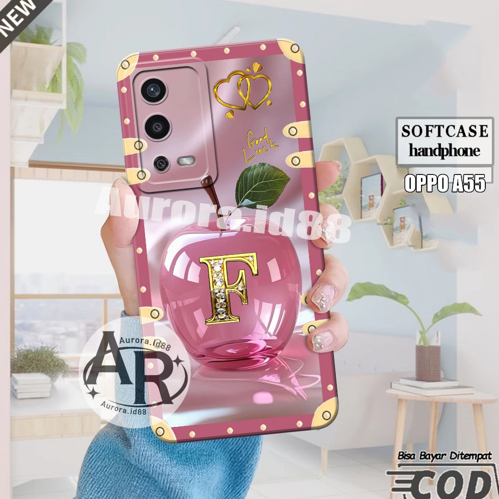 Softcase OPPO A55 - OPPO A16 - OPPO A54S - Casing Hp Oppo Pelindung hp - Silikon Mika - Aksesoris Hp