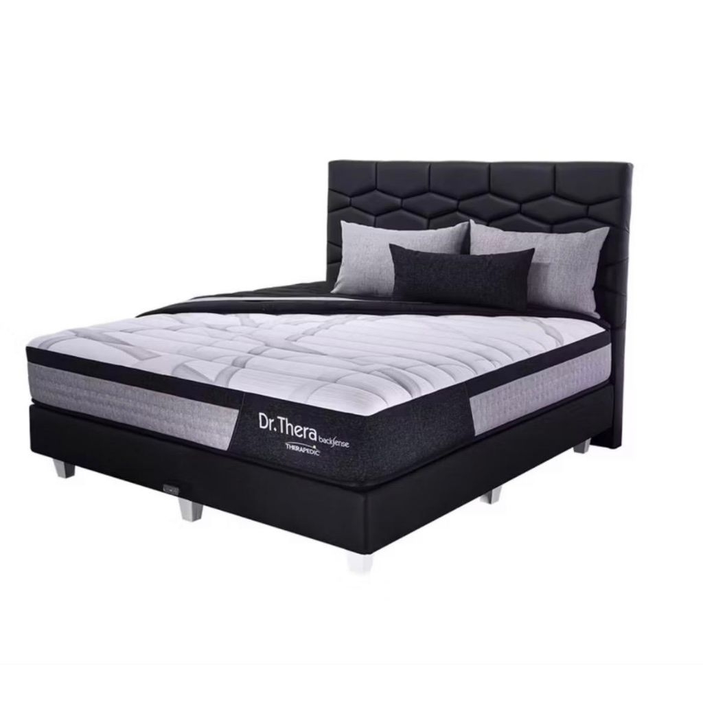 therapedic dr thera 120 160 180 200 kasur spring bed full set