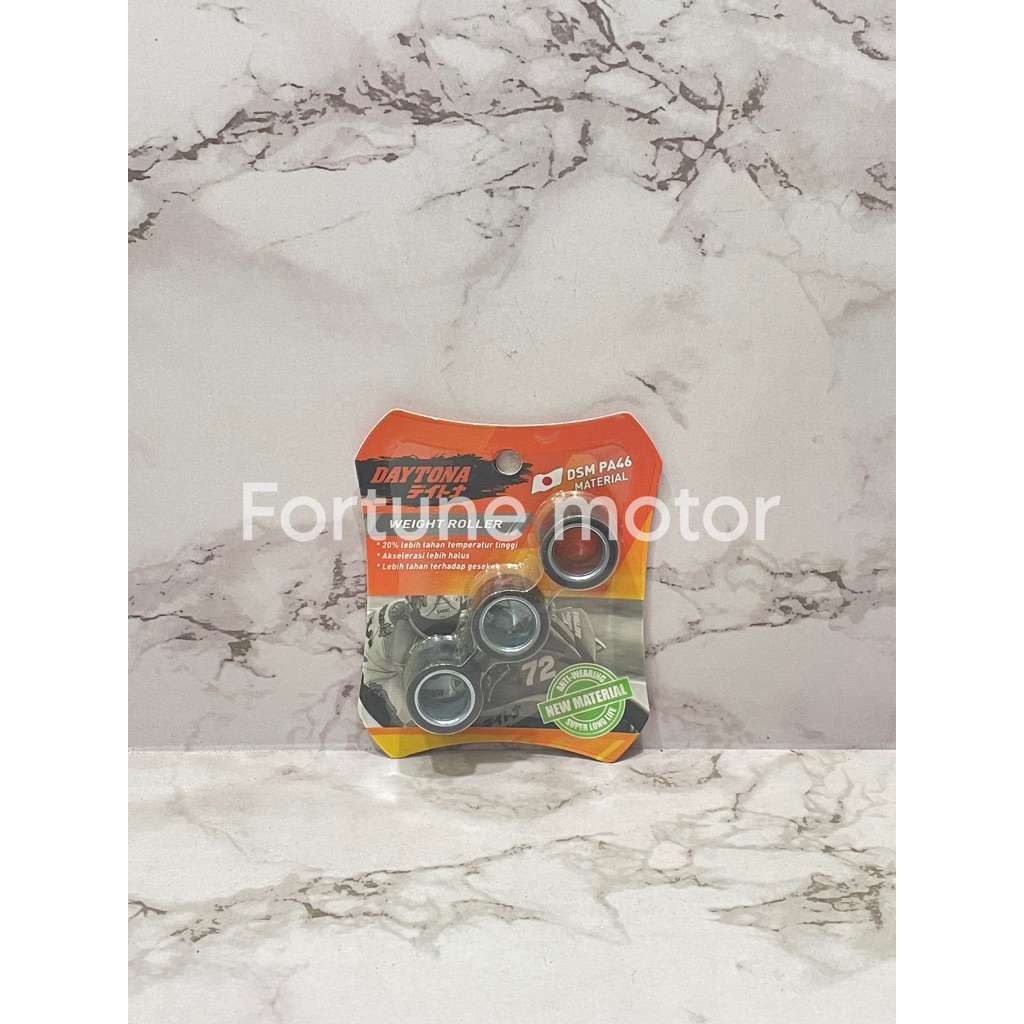 ROLLER DAYTONA RACING ISI 3PCS VARIO 125 ORIGINAL 1000% / ROLLER DAYTONA / ROLLER MOTOR / ROLLER VAR