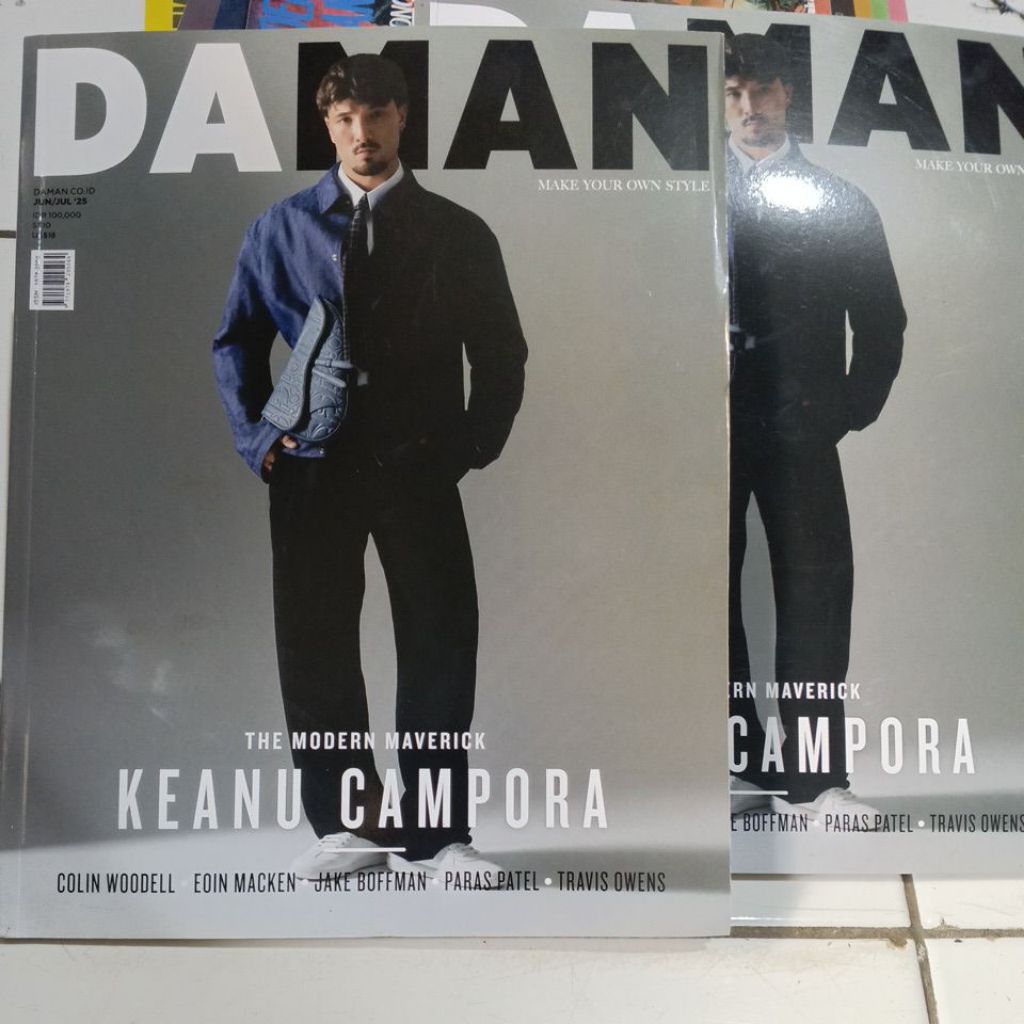 Majalah Daman jun/jul 2025 Keanu Campora