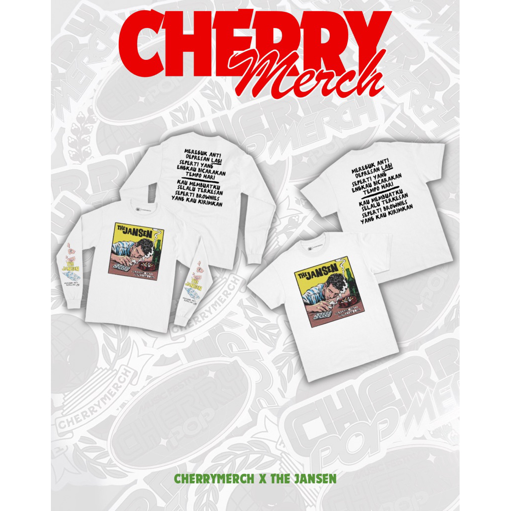 Tshirt The Jansen - Anti Depresan putih