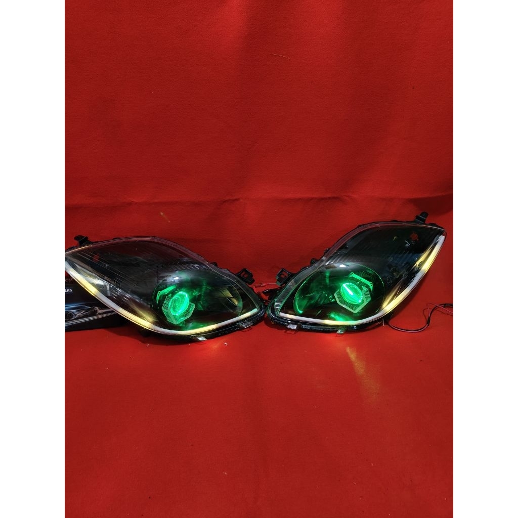 Headlamp Biled Yaris Bakpao 2009-2013 full rgb