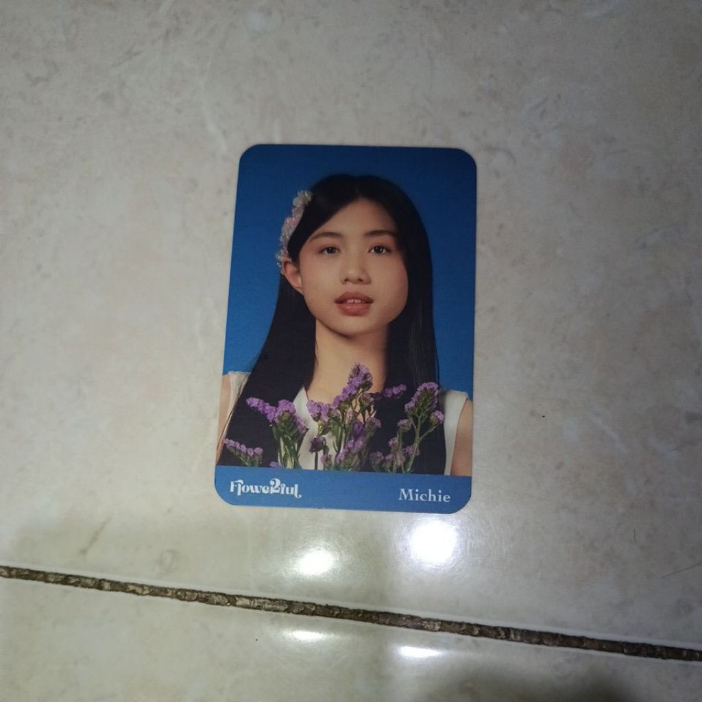 Photocard Michie Flowerful JKT48 OFC