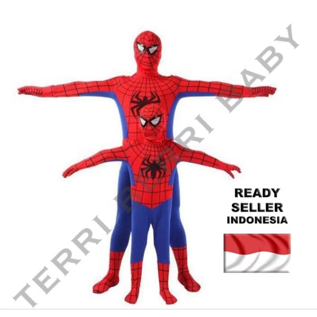 preloved kostum spiderman