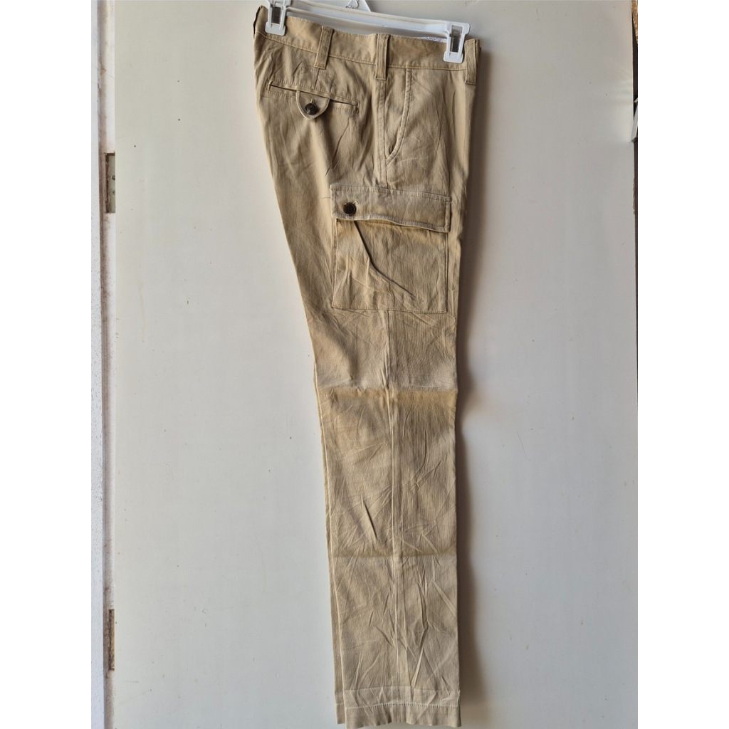 GLOBAL WORK Cargo Slim Fit Chino Pants Celana Panjang Chinos Kargo Pria Size 30