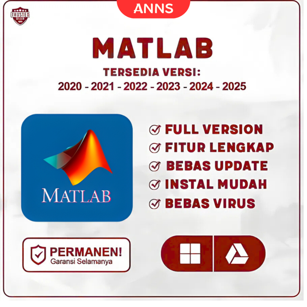 Matlab 2026 Full Version Original No Trial Lifetime + Panduan Instalasi (WIN & MAC) | Version 2020 /