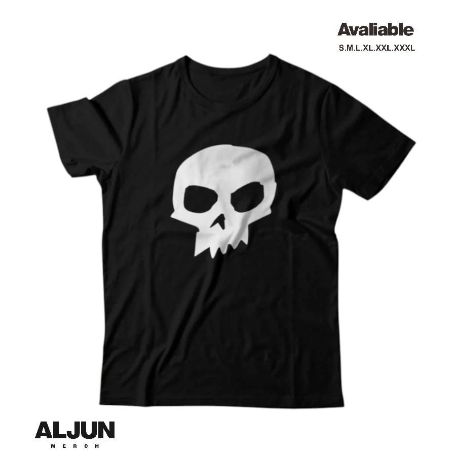 Kaos Distro Sid Skull Toy Story Baju Distro Katun Combed