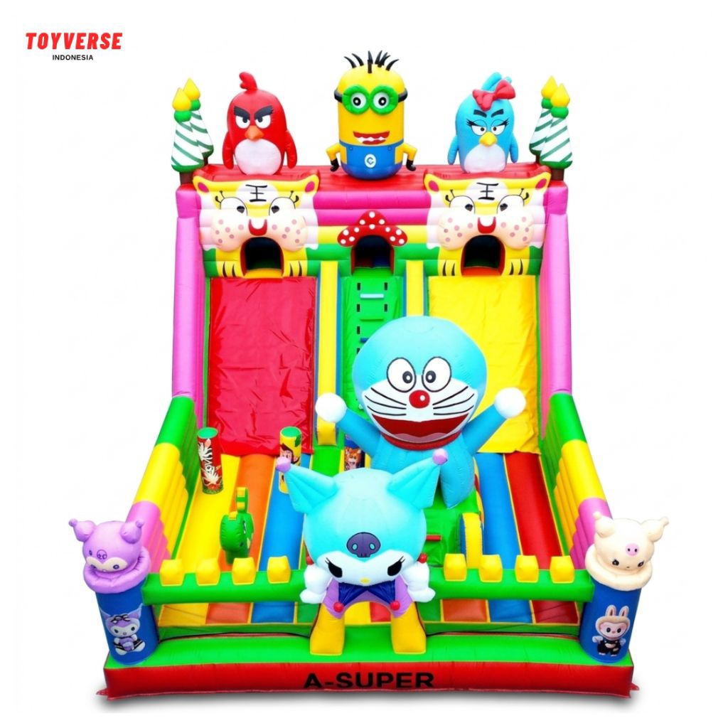 Istana Balon 6x8 A Super Kuromi - Doraemon