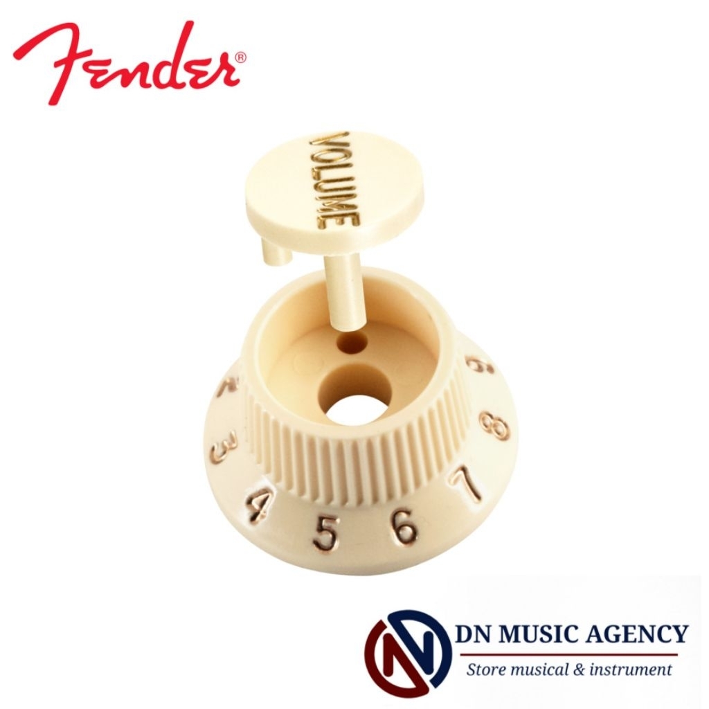 Knob Fender Stratocaster S1 & cap knob Aged White Original fender S 1 knob volume stratocaster