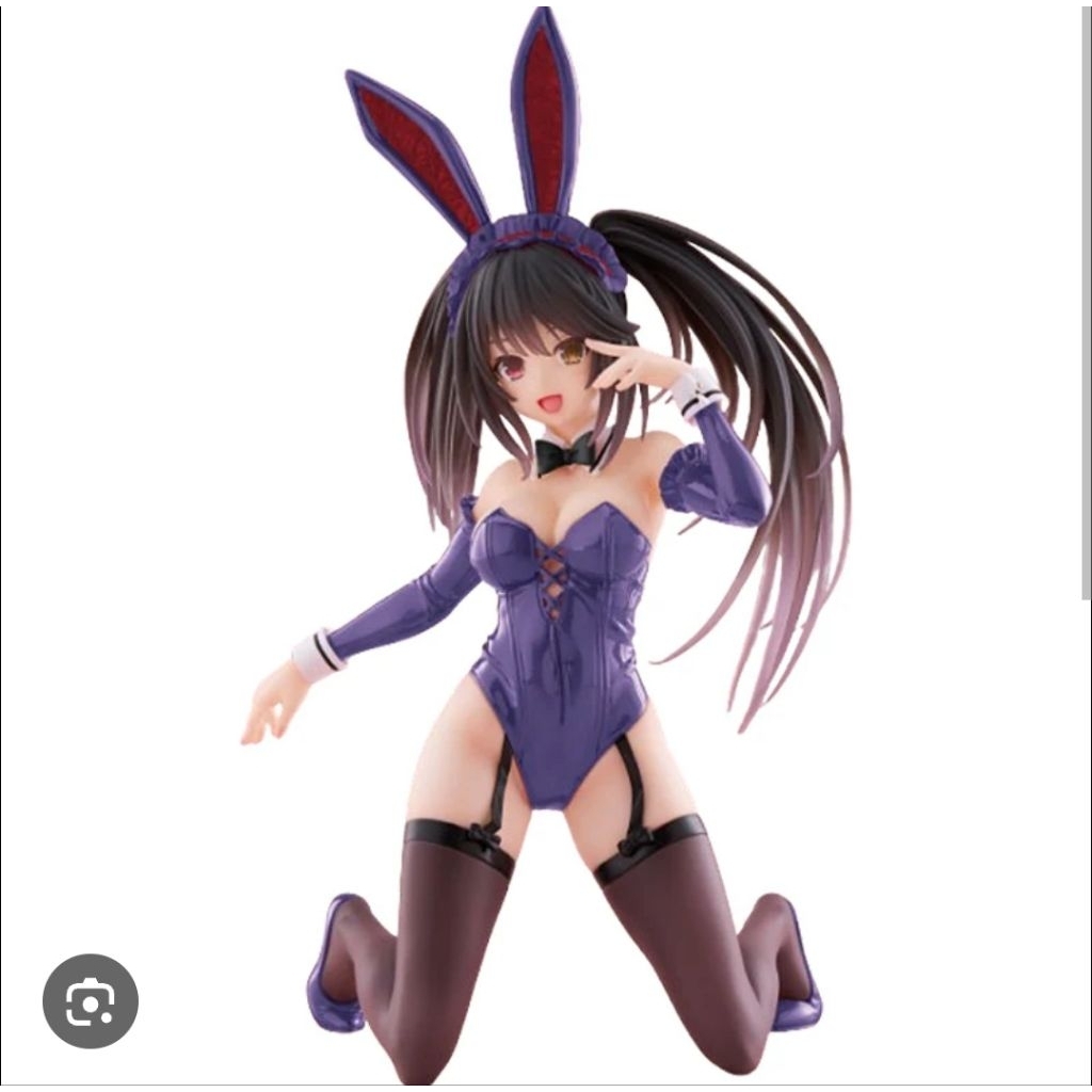 Taito Desktop Cute Figure Date A Live Kurumi Tokisaki Bunny Renewal Ver.