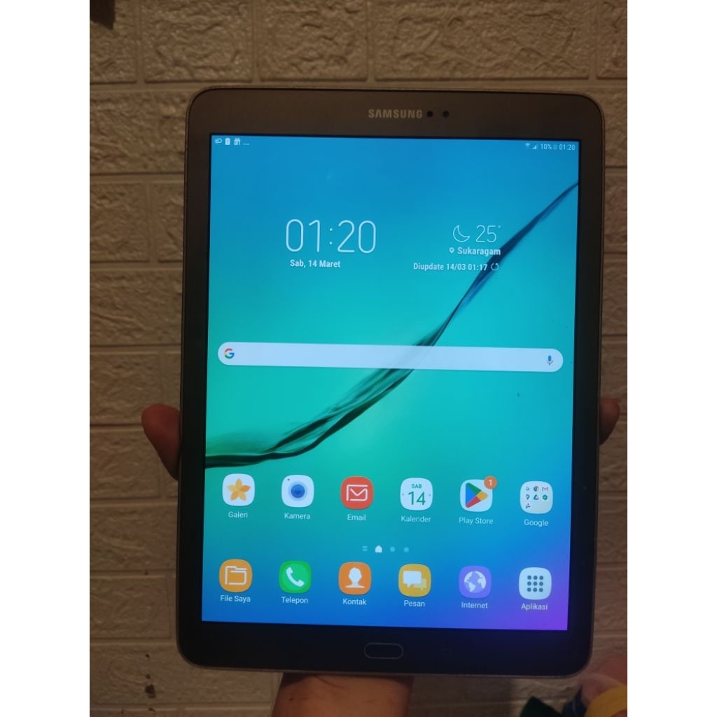 Samsung galaxy tab s2 9.7 minus ringan