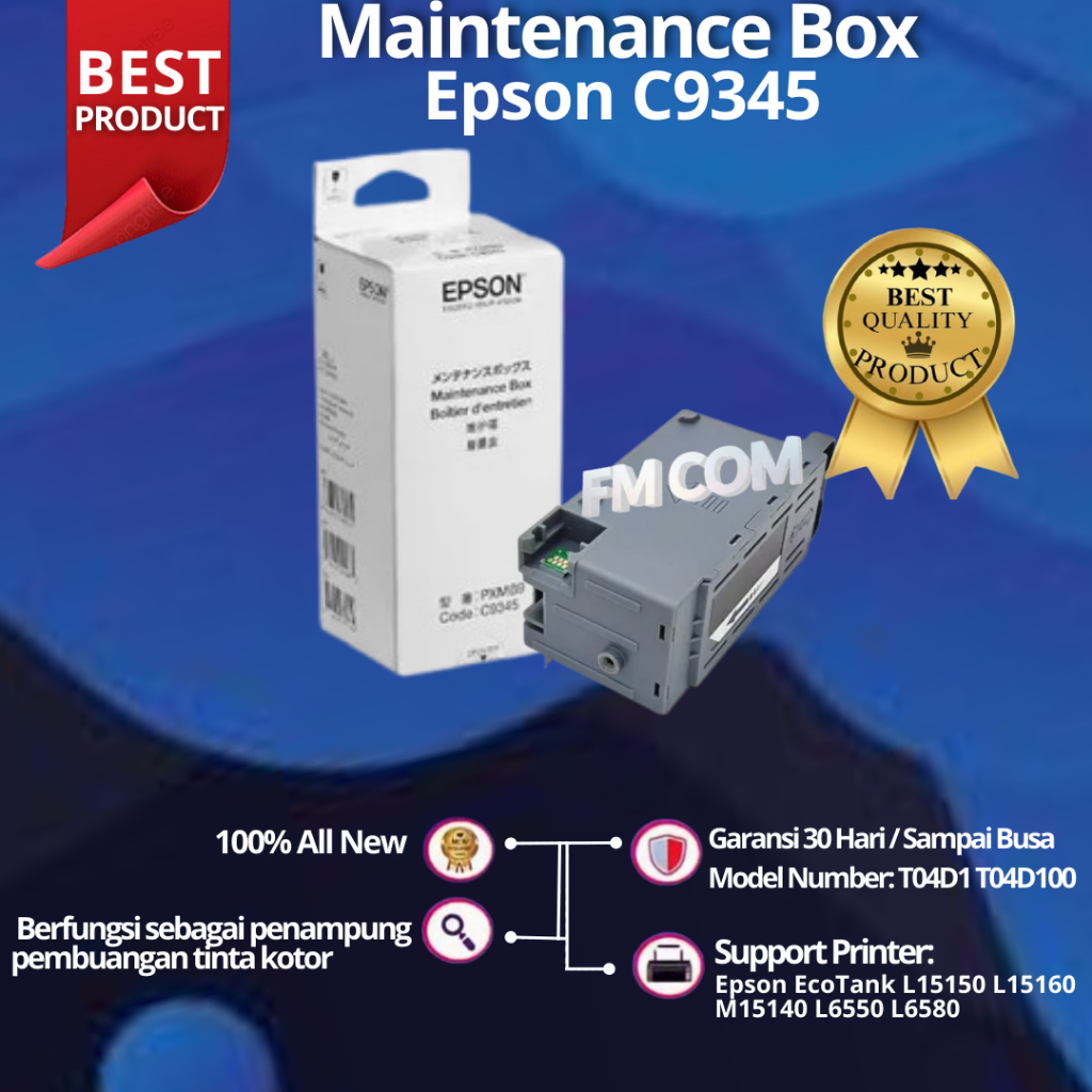 Epson C9345 Maintenance Box Printer EcoTank L15150 L15160 M15140