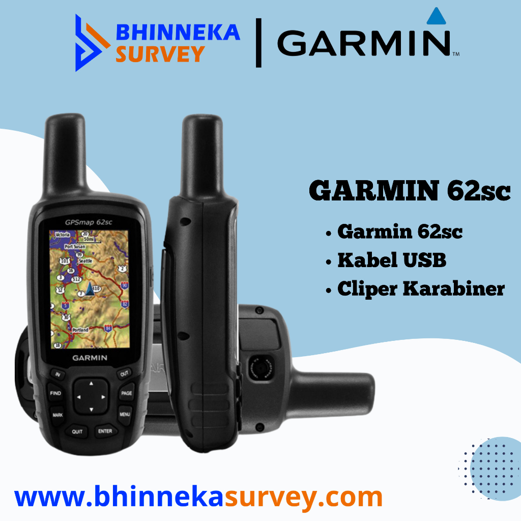 GPS Garmin 62sc Bekas / GPS Camera / Garmin 62sc Second Like New