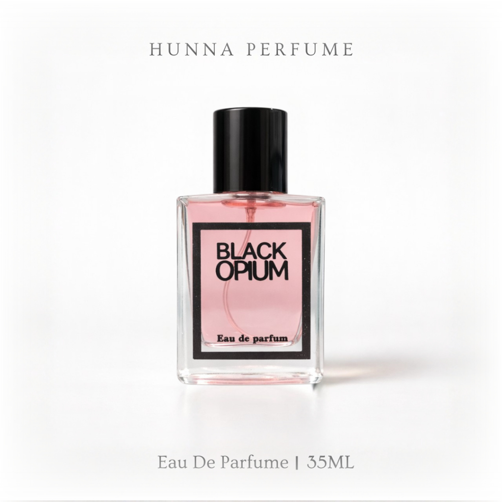 Hunna Perfume Black Opi EDP 60ml - Parfum Pria Wanita Tahan Lama Wangi Mewah Elegan