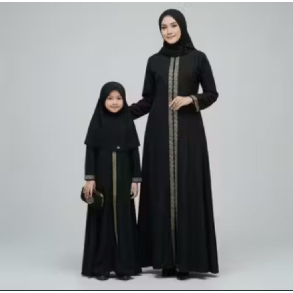 GAMIS ABAYA TURKI COUPLE IBU & ANAK ELEGAN DAN MENAWAN BISA COD